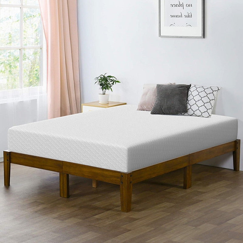Artemisia White 10" Queen Memory Foam Mattress - Ornate Home
