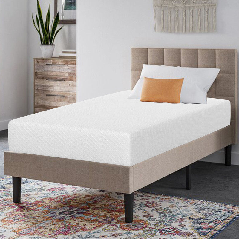 Artemisia White 10" Twin XL Memory Foam Mattress (Roll-In-Box) - Ornate Home
