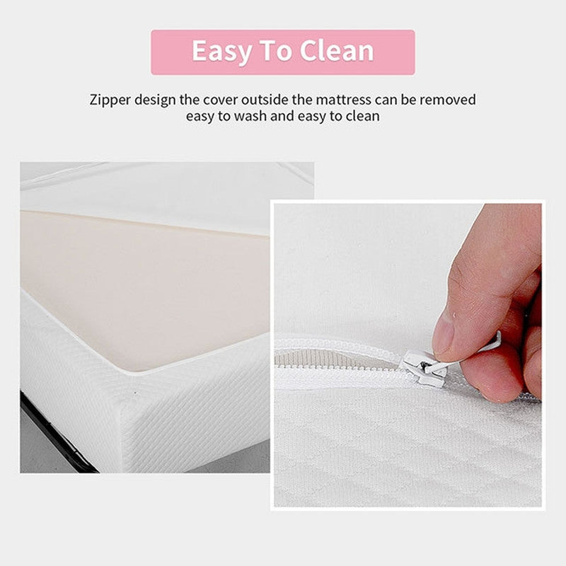 Artemisia White 8" Full Memory Foam Mattress - Ornate Home