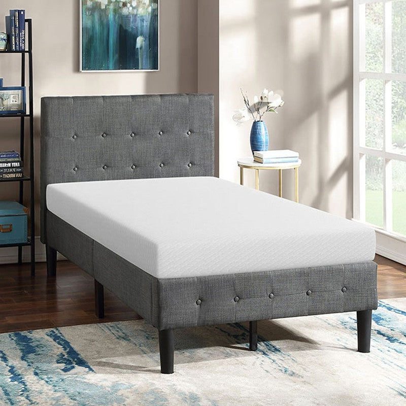 Artemisia White 6" Twin Memory Foam Mattress - Ornate Home