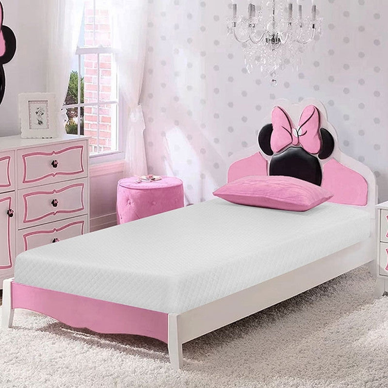 Artemisia White 8" Twin Memory Foam Mattress - Ornate Home