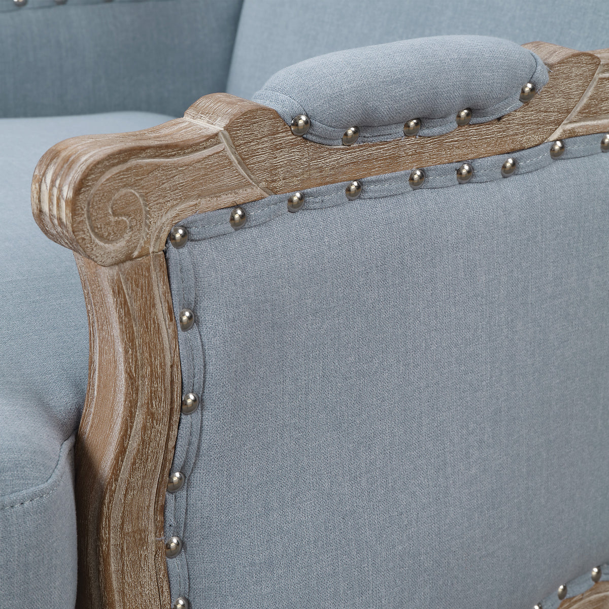 Artesia Midtown Light Blue Arm Chair - Ornate Home