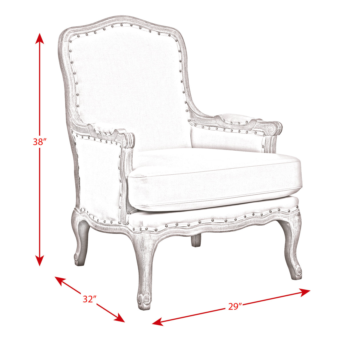 Artesia Midtown Light Blue Arm Chair - Ornate Home