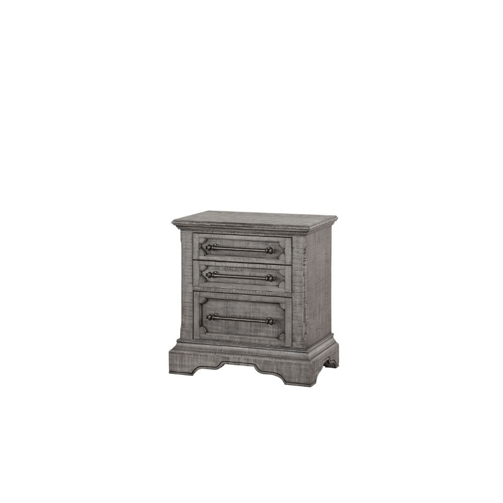Artesia Salvaged Natural Nightstand - Ornate Home