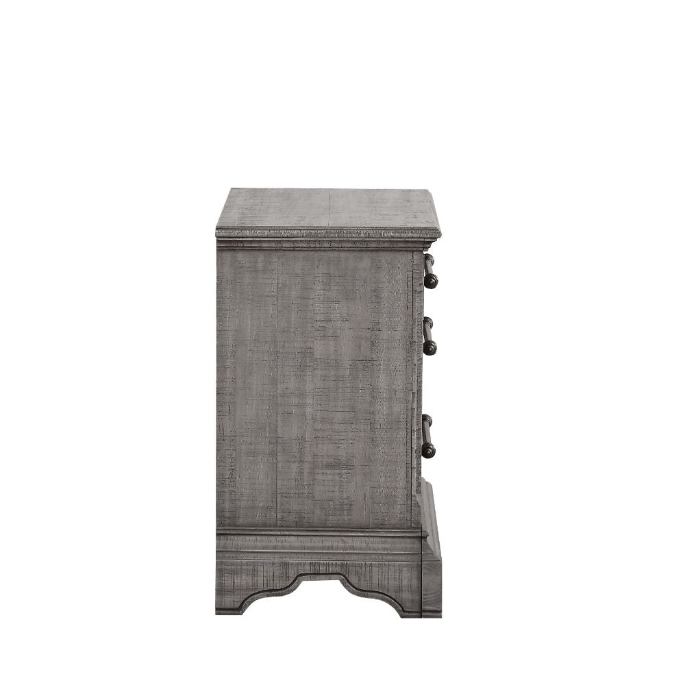Artesia Salvaged Natural Nightstand - Ornate Home