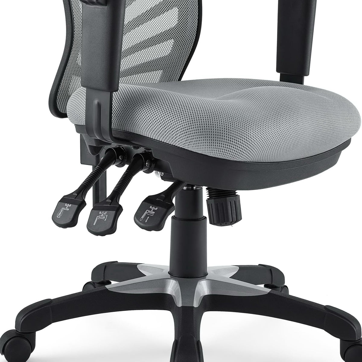 Articulate Gray Mesh Office Chair - Ornate Home