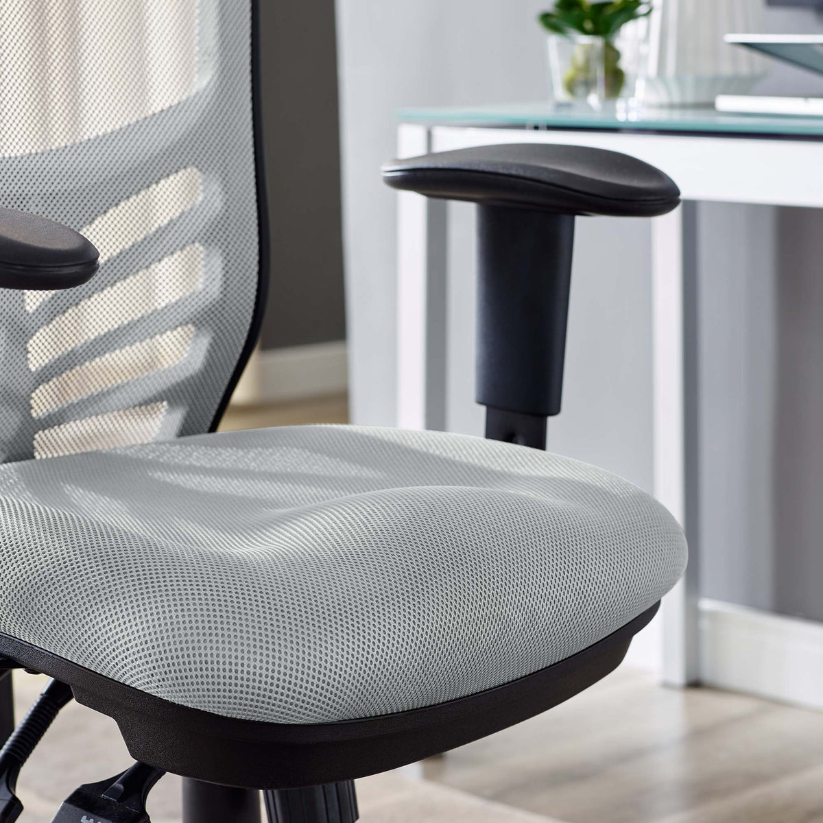 Articulate Gray Mesh Office Chair - Ornate Home