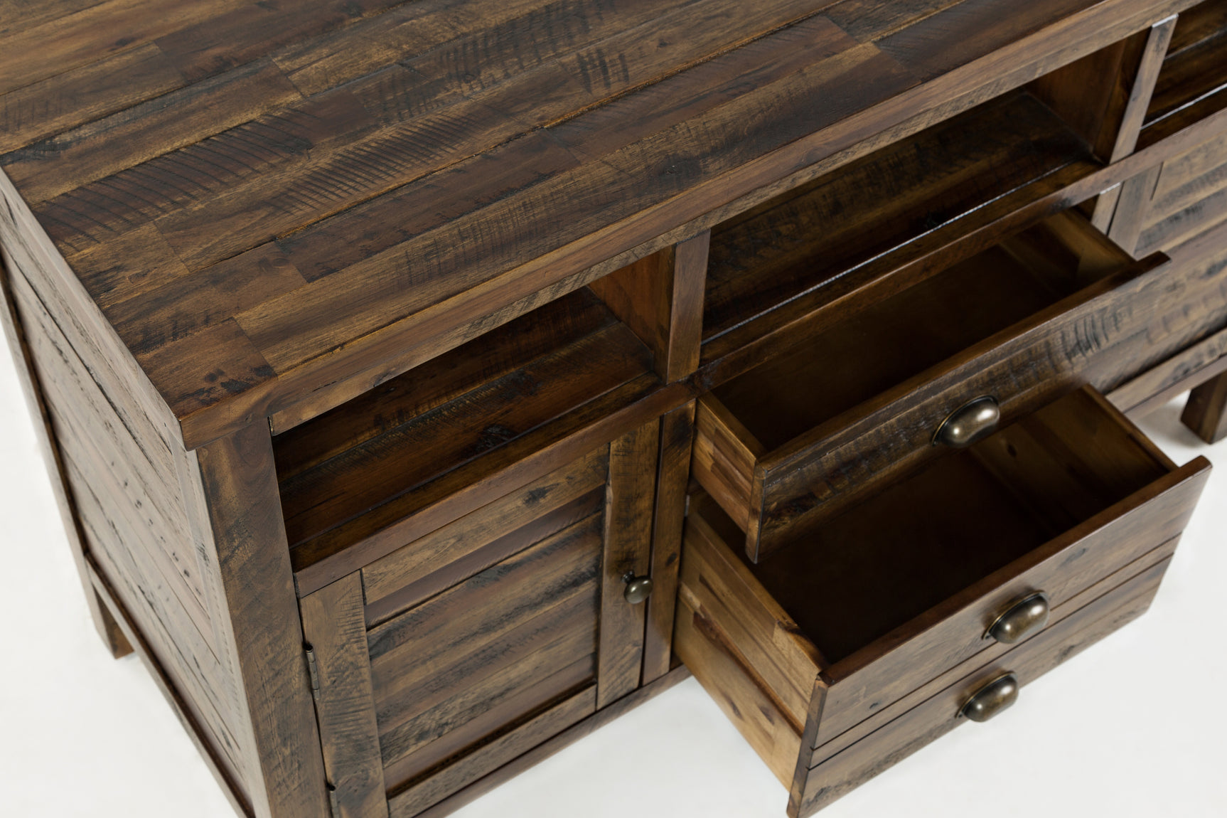 Artisan's Craft Dakota Oak 50 Media Console - Ornate Home