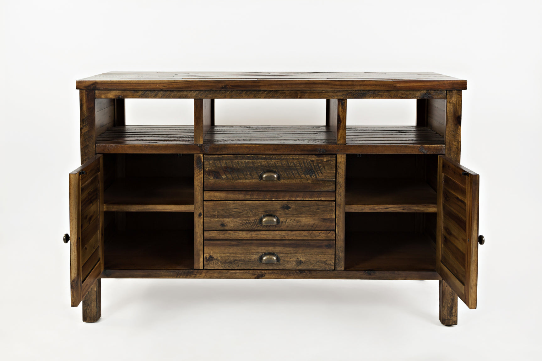 Artisan's Craft Dakota Oak 50 Media Console - Ornate Home