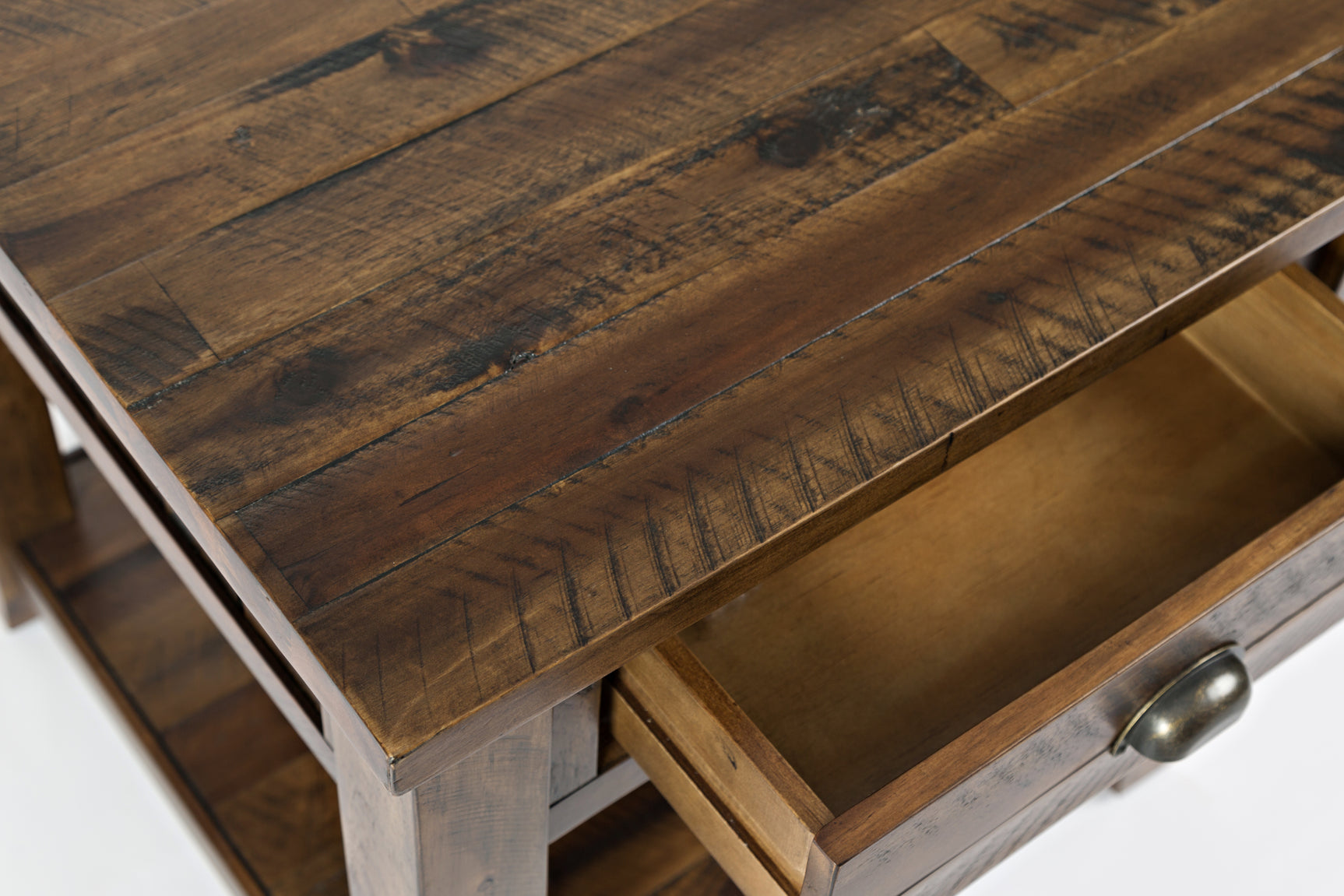 Artisan's Craft Dakota Oak End Table - Ornate Home