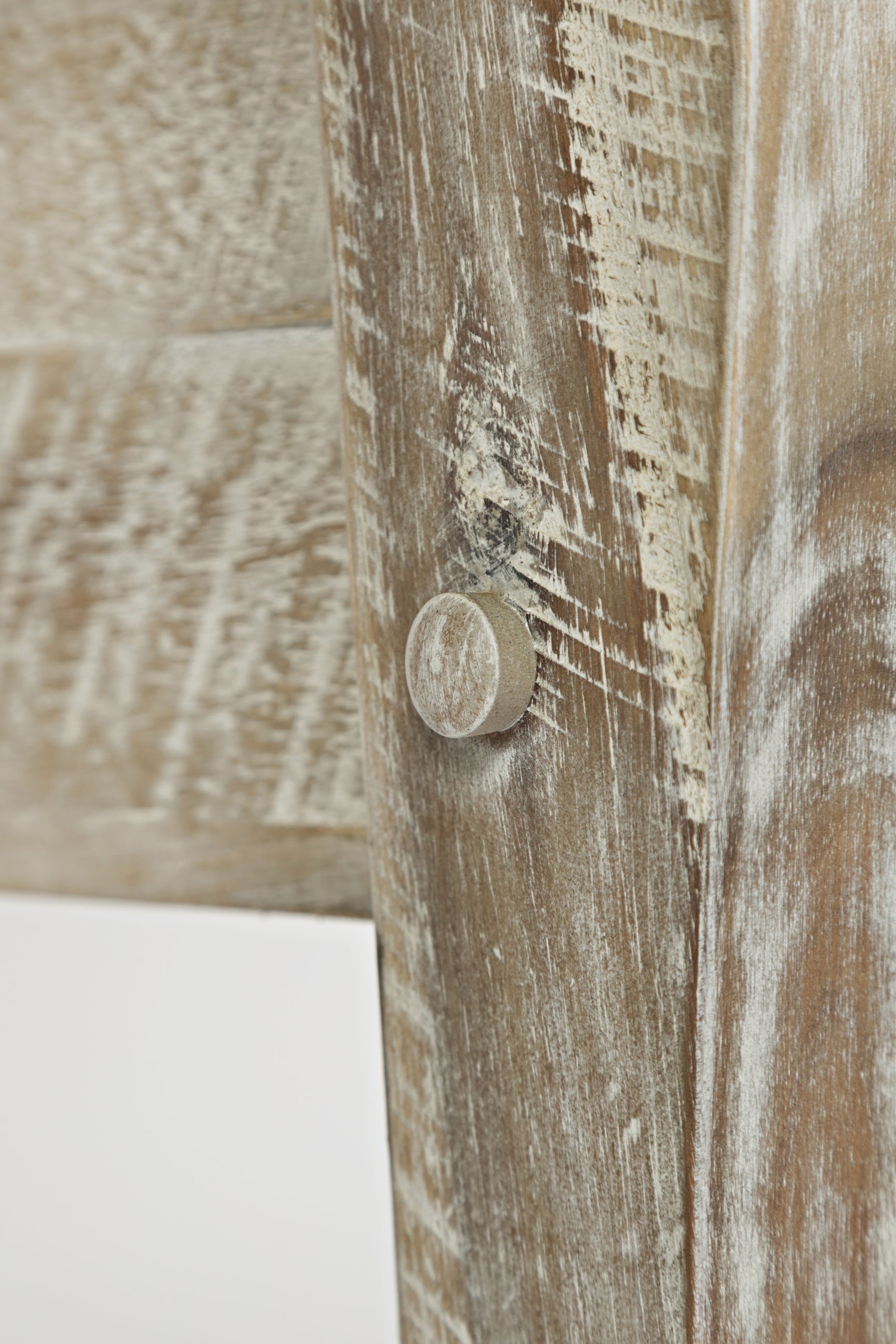 Artisan's Craft Washed Grey Storage Bench - Ornate Home