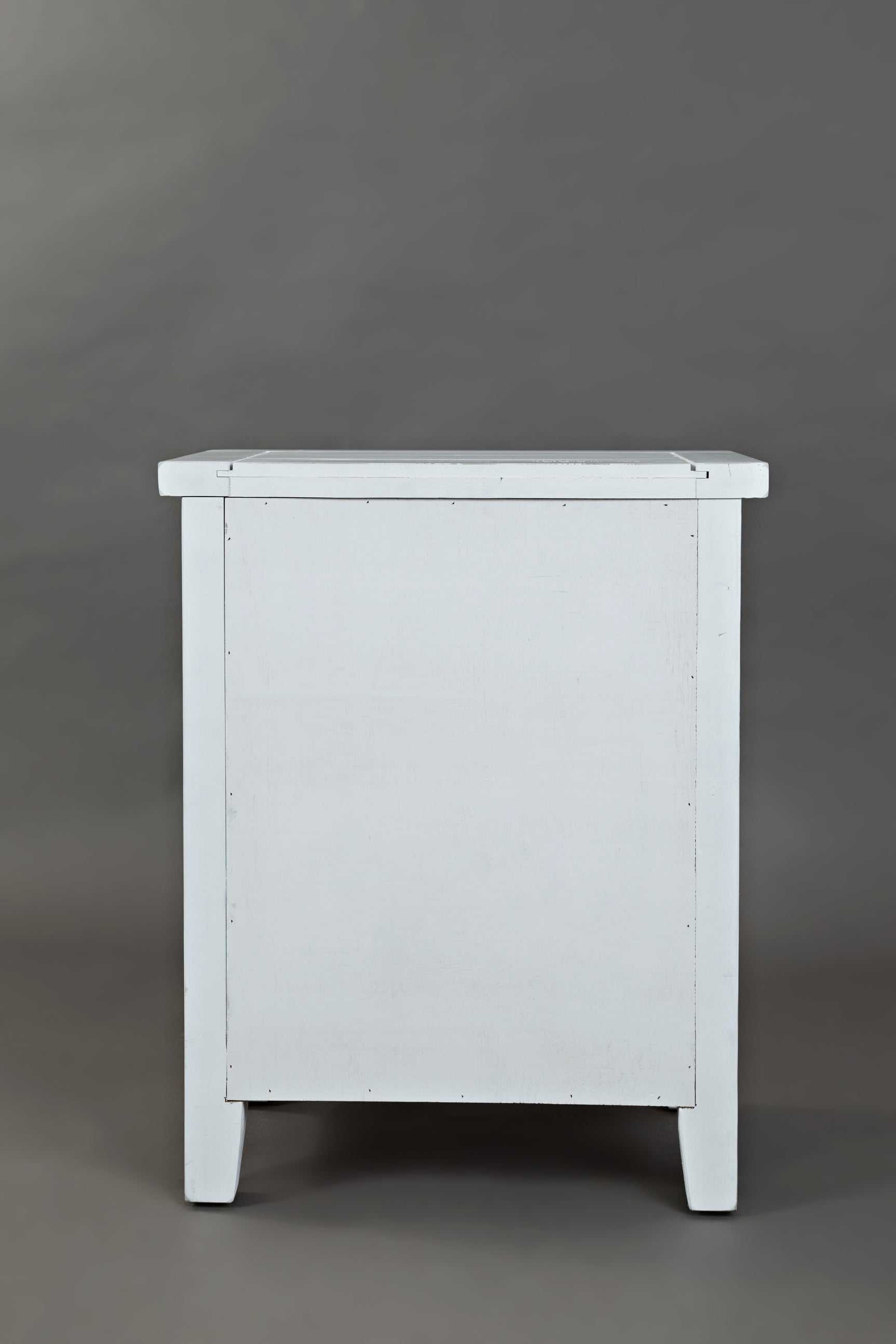 Artisan's Craft Weathered White Accent Table - Ornate Home