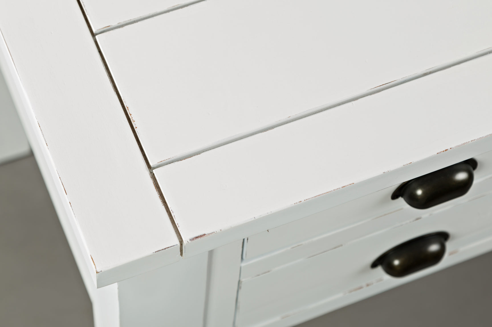 Artisan's Craft Weathered White Desk - Ornate Home