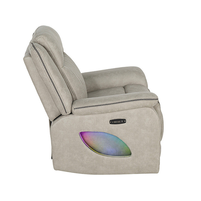Arturus Light Brown Power Recliner - Ornate Home