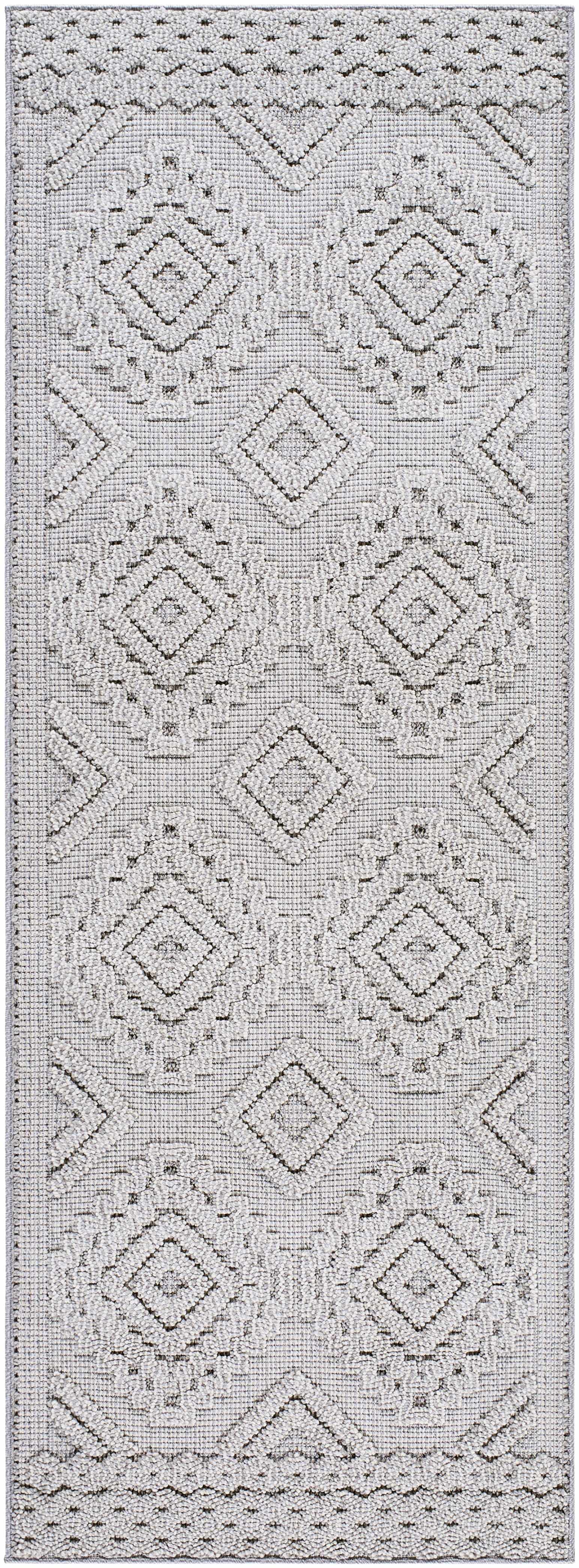 Arwid Light Gray Outdoor Area Rug - Clearance - Ornate Home