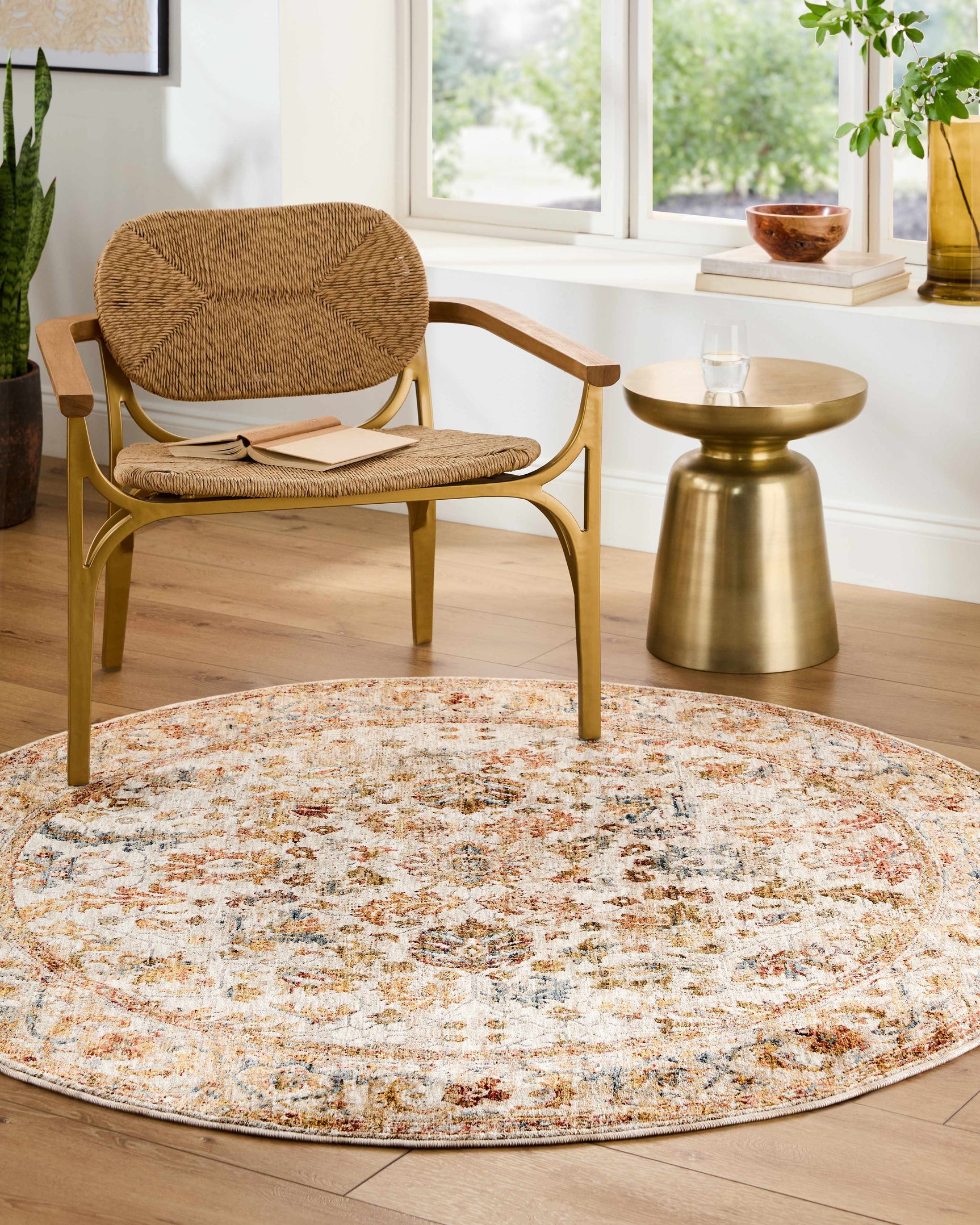 Asabi Beige Textured Rug with Fringes - Ornate Home