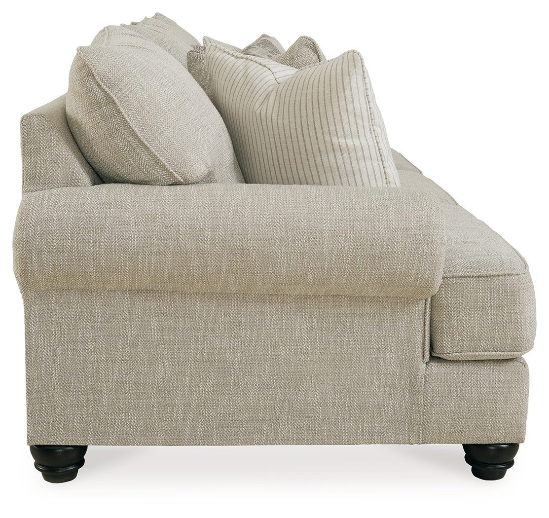 Asanti Fog Sofa, Loveseat, Oversized Chair and Ottoman - Ornate Home
