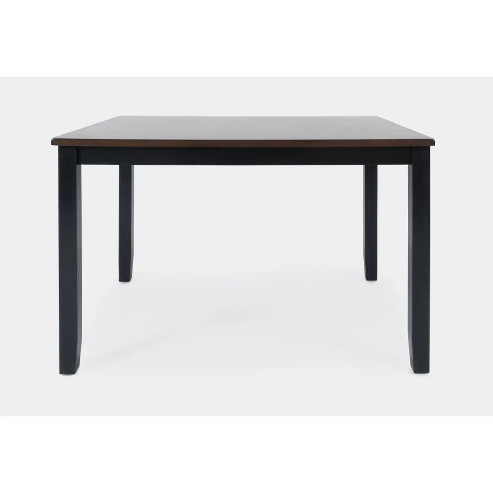 Asbury Park Black/Autumn Brown Dining Table, (2) Chairs, Bench - Ornate Home