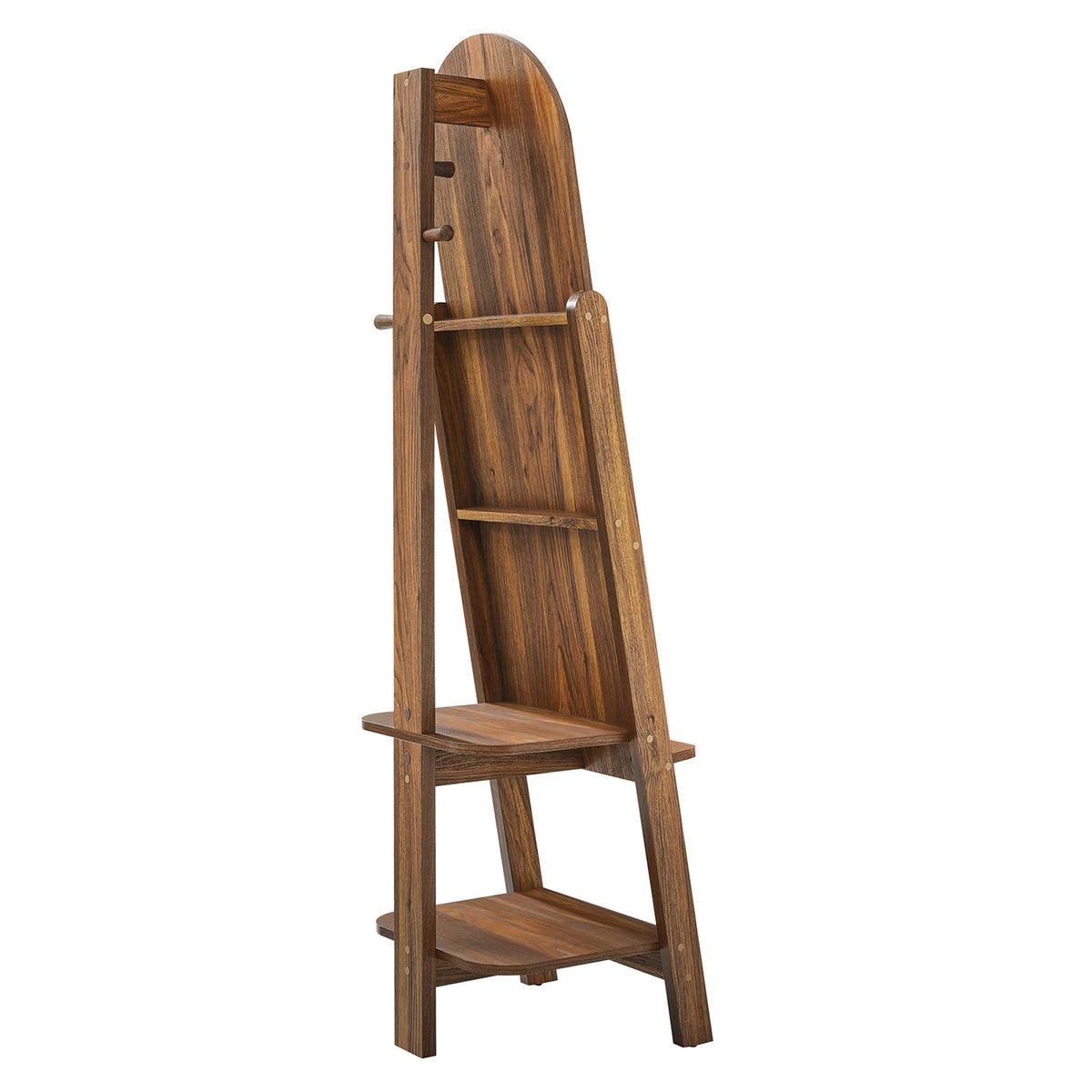 Ascend Walnut Standing Mirror - Ornate Home