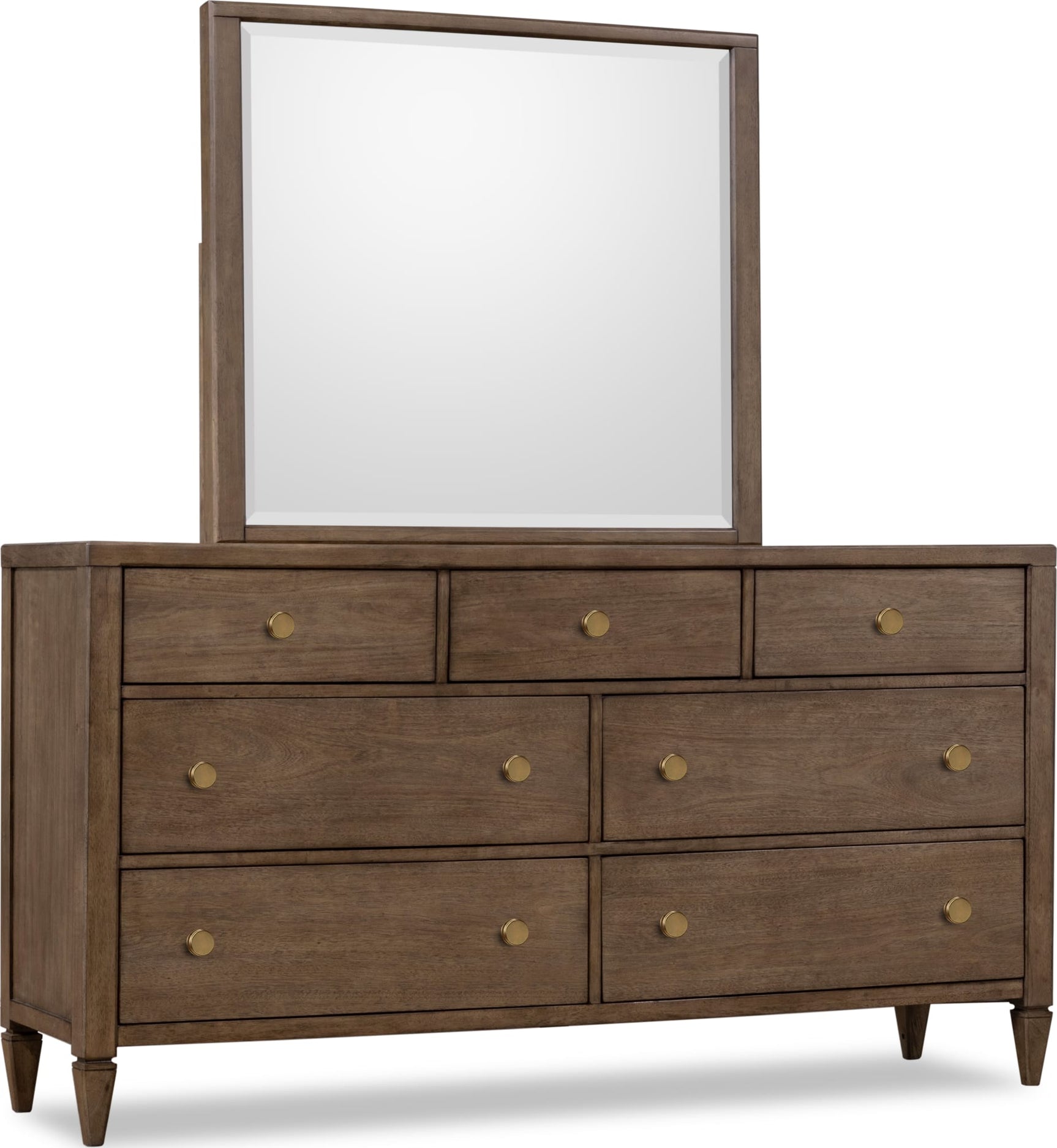 Ascott Pecan Pie 7 Drawer Dresser - Ornate Home
