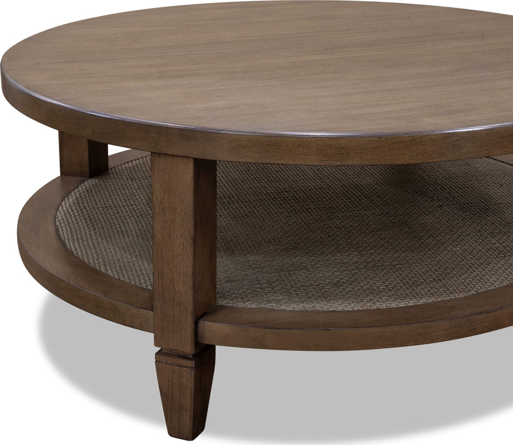 Ascott Pecan Pie Round Coffee Table