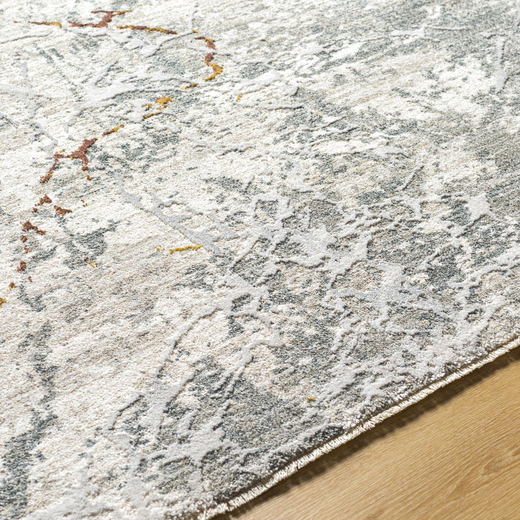 Asena Textured Rug with Fringes - Ornate Home