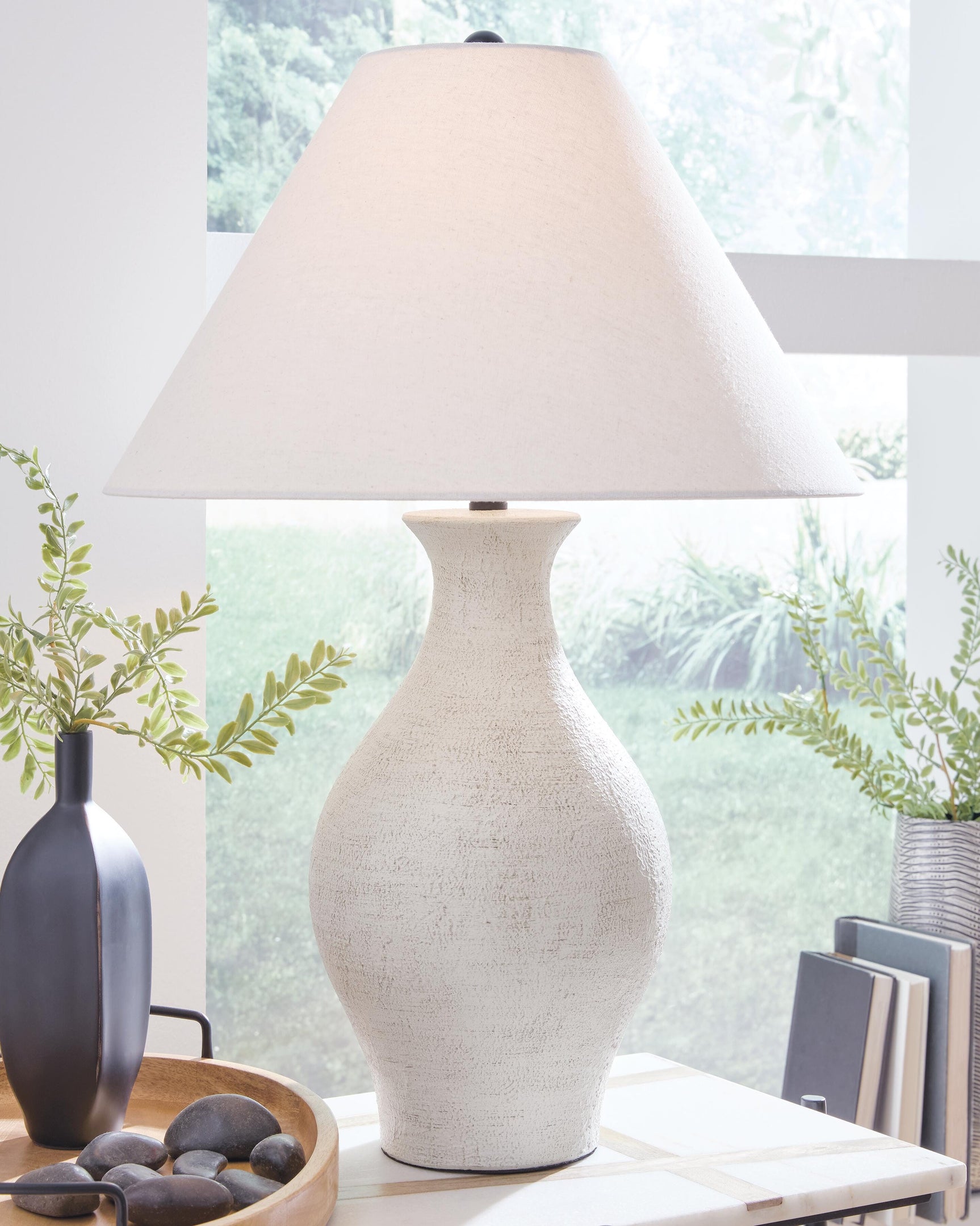 Ashbend Antique White Table Lamp - Ornate Home
