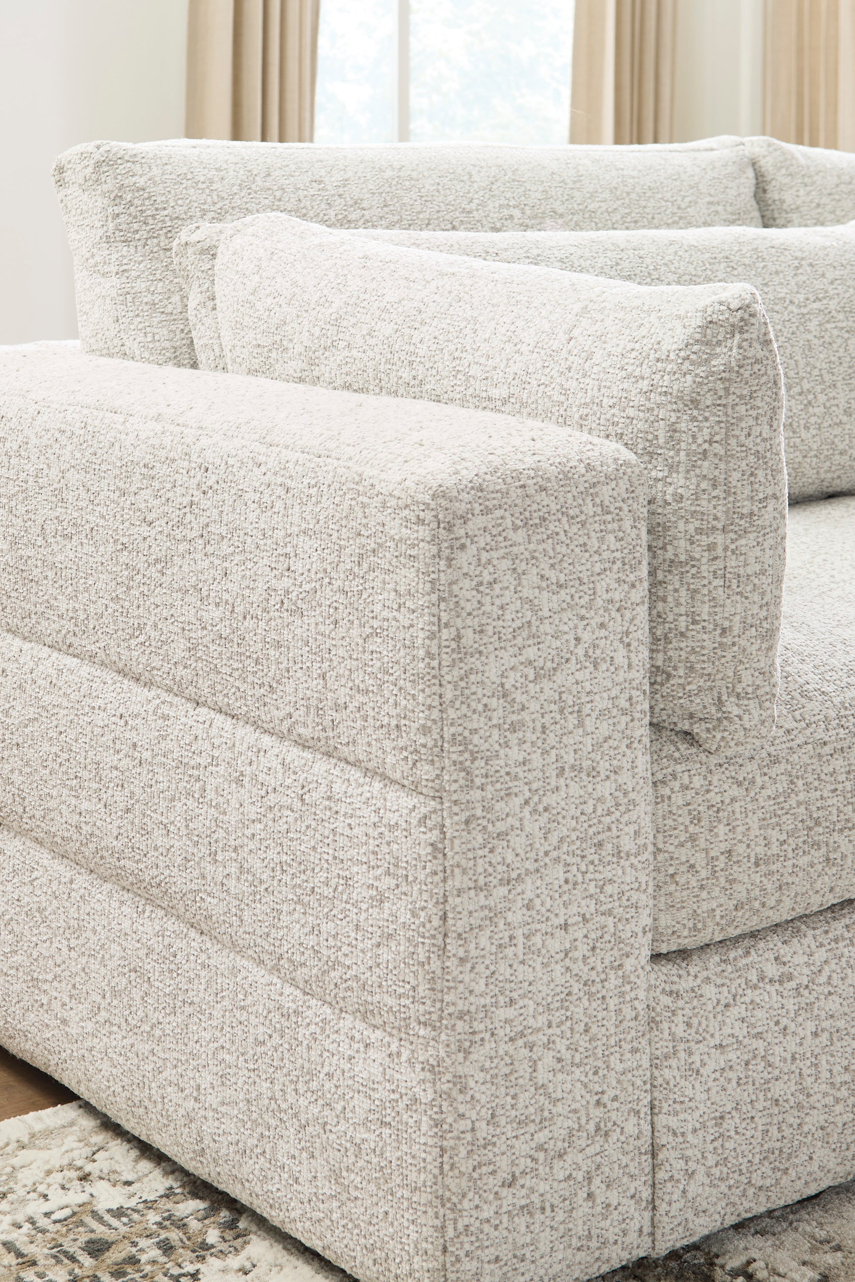 Ashbourne Estate Snowstone 3-Piece Sectional with Chaise (Online Special Price) - Ornate Home