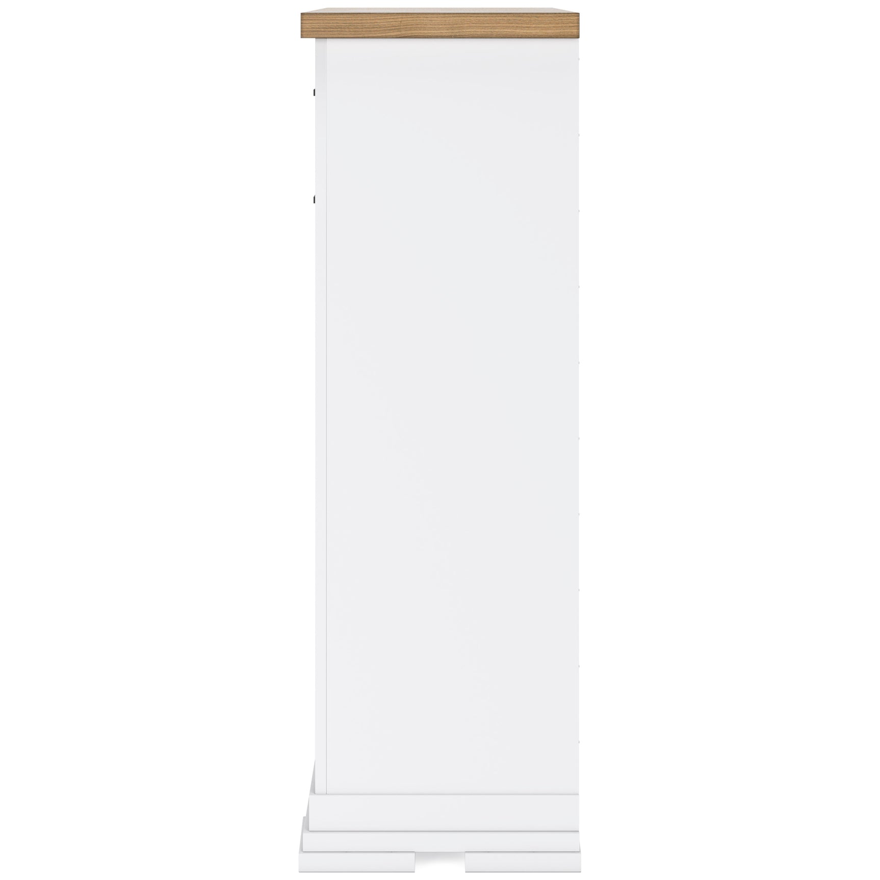 Ashbryn White/Natural Chest of Drawers (Online Special Price) - Ornate Home