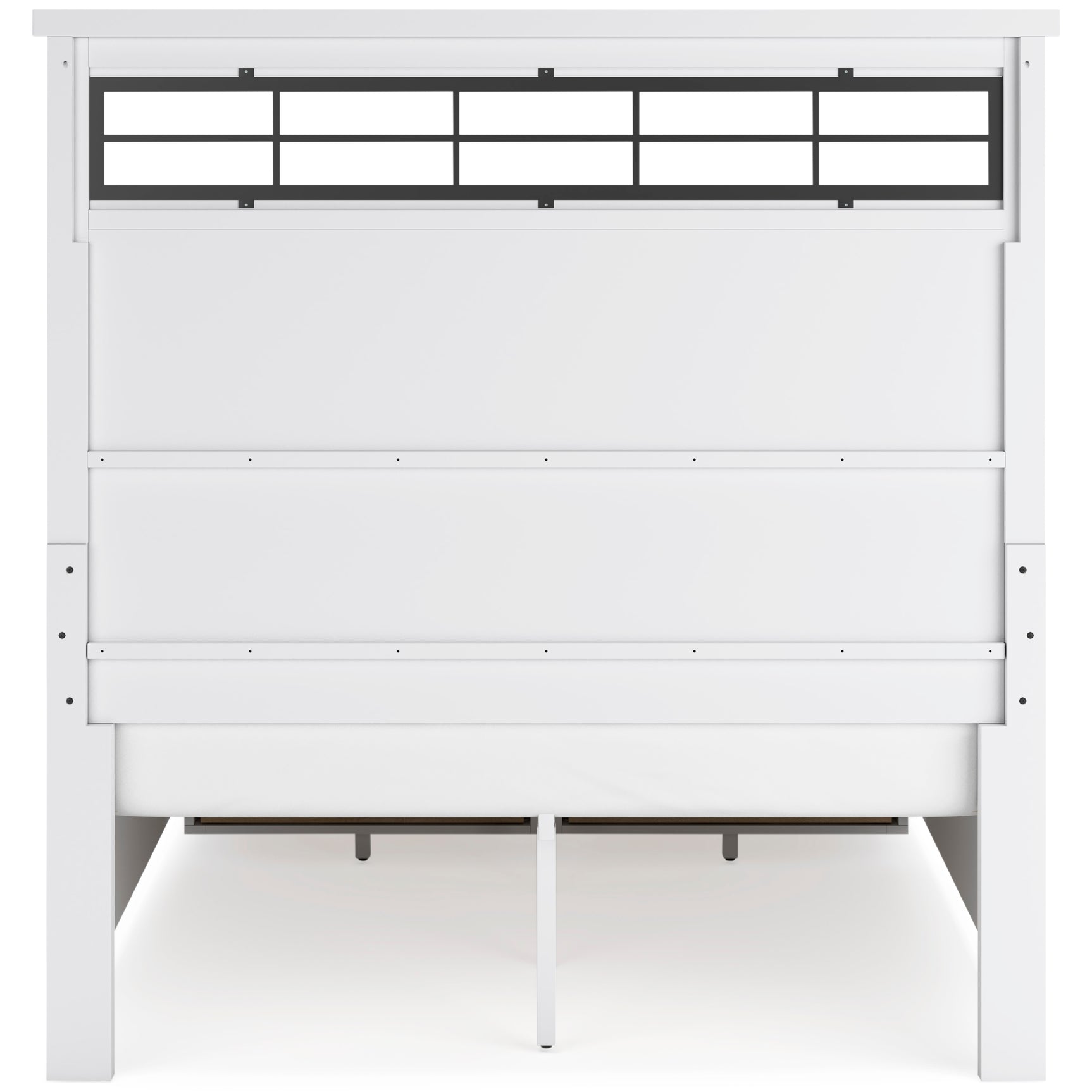 Ashbryn White/Natural Queen Panel Storage Bed - Ornate Home