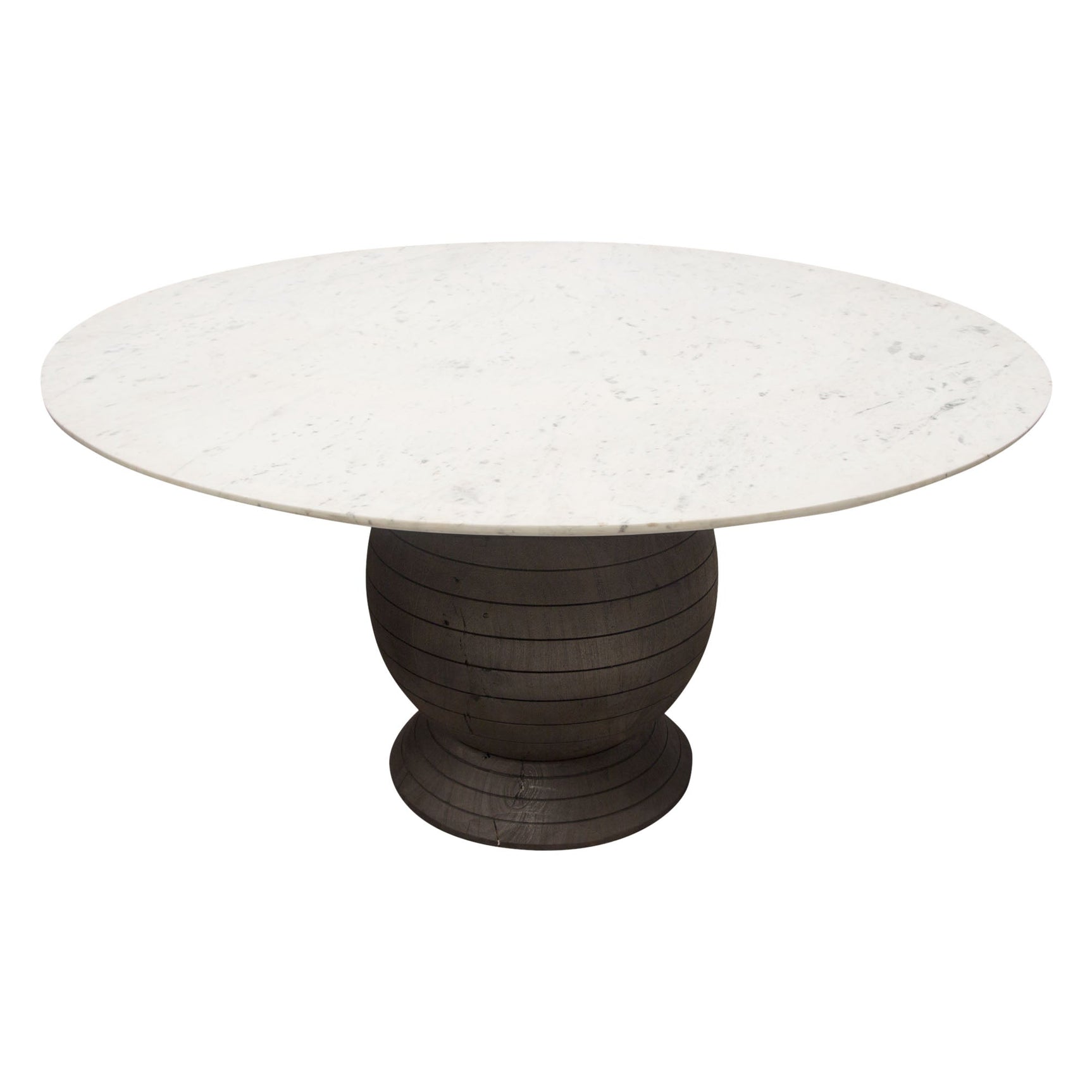 Ashe White Round Dining Table - Ornate Home