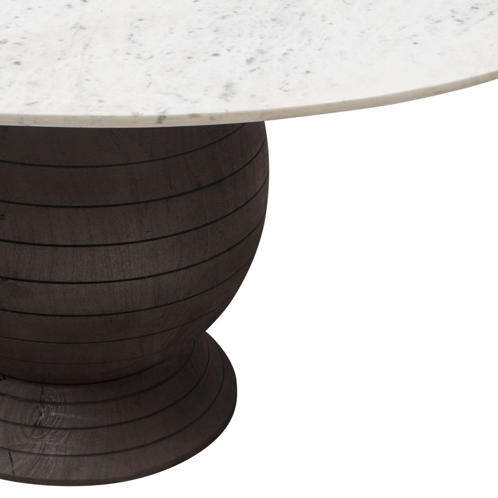 Ashe White Round Dining Table - Ornate Home