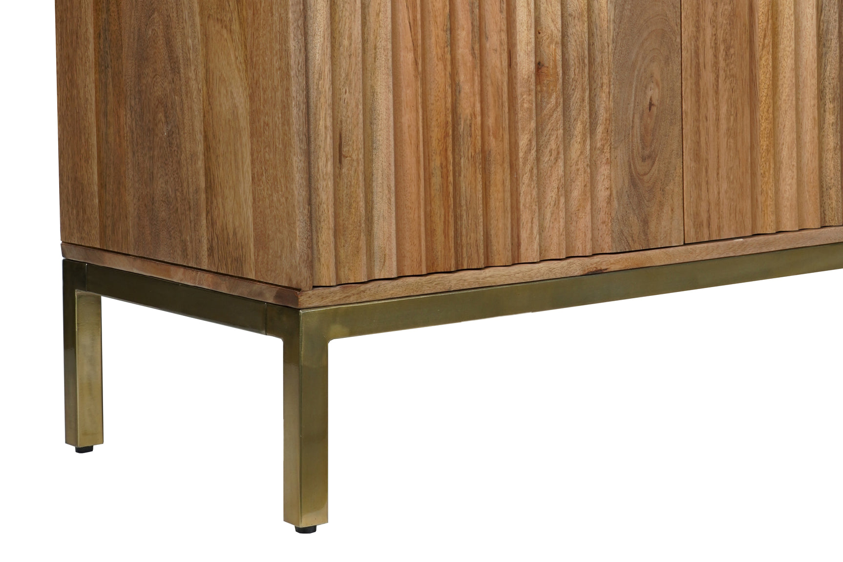 Asher Brown 4 Door Accent Cabinet - Ornate Home