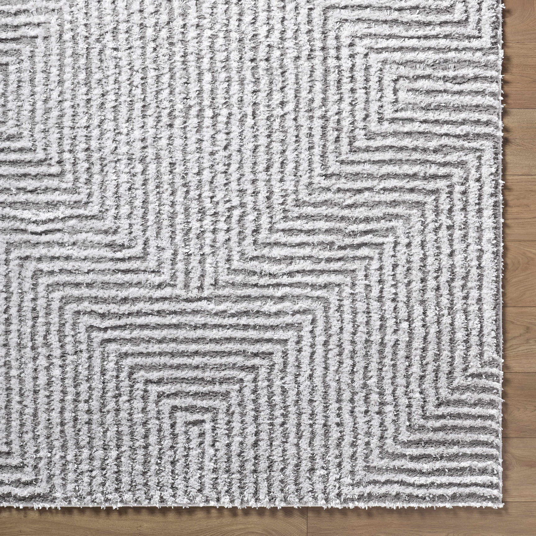 Ashlyn Light Slate Area Rug - Ornate Home