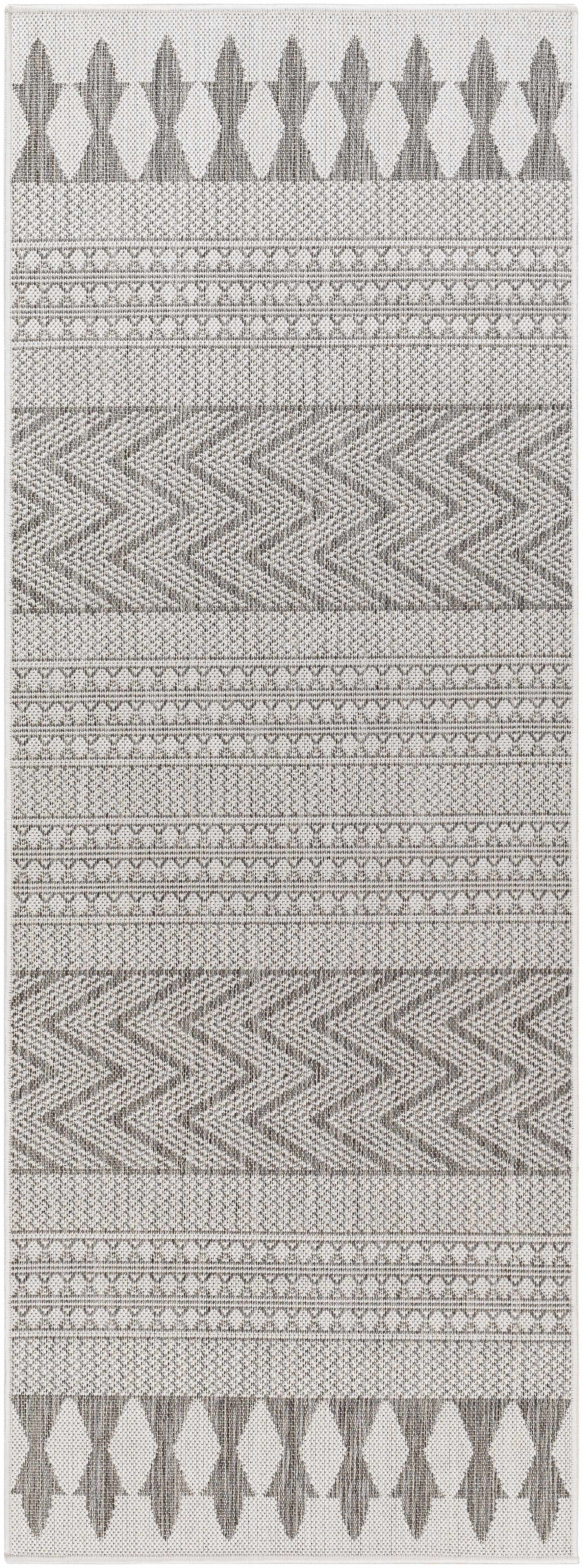 Asif Gray Outdoor Area Rug - Clearance - Ornate Home