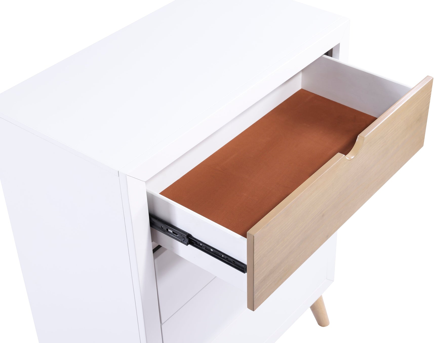 Asker White/Natural Chest - Ornate Home