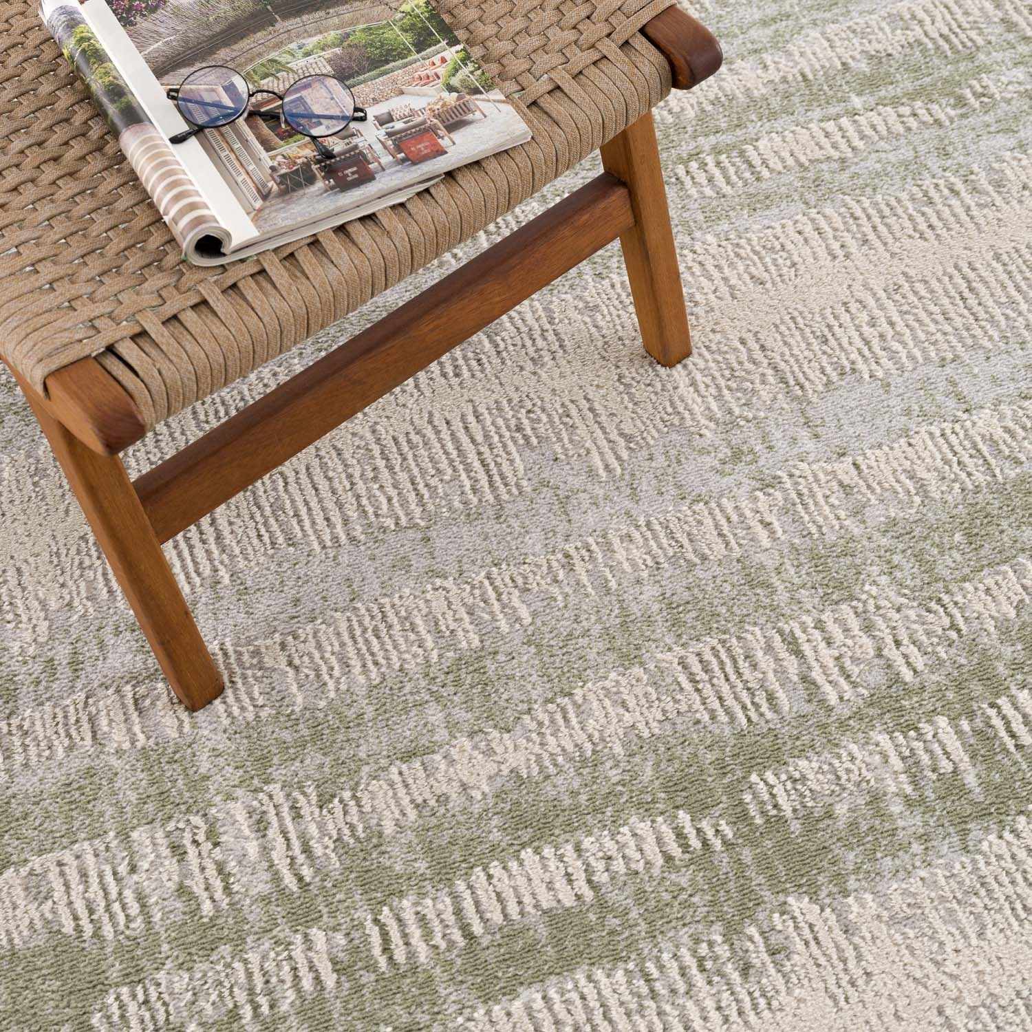Asmara Green Area Rug - Ornate Home