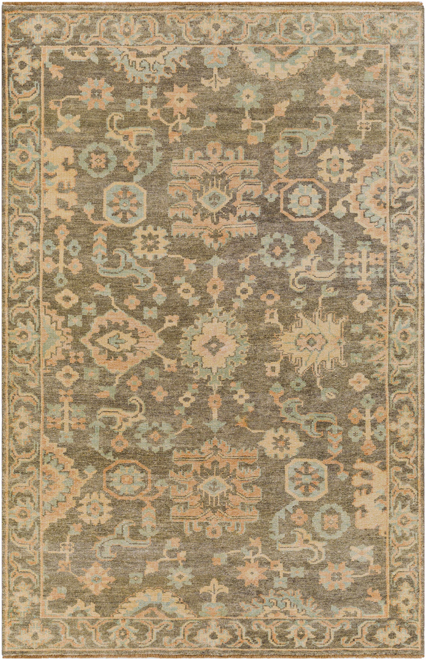 Asotin Hand Knotted Wool Area Rug - Clearance - Ornate Home