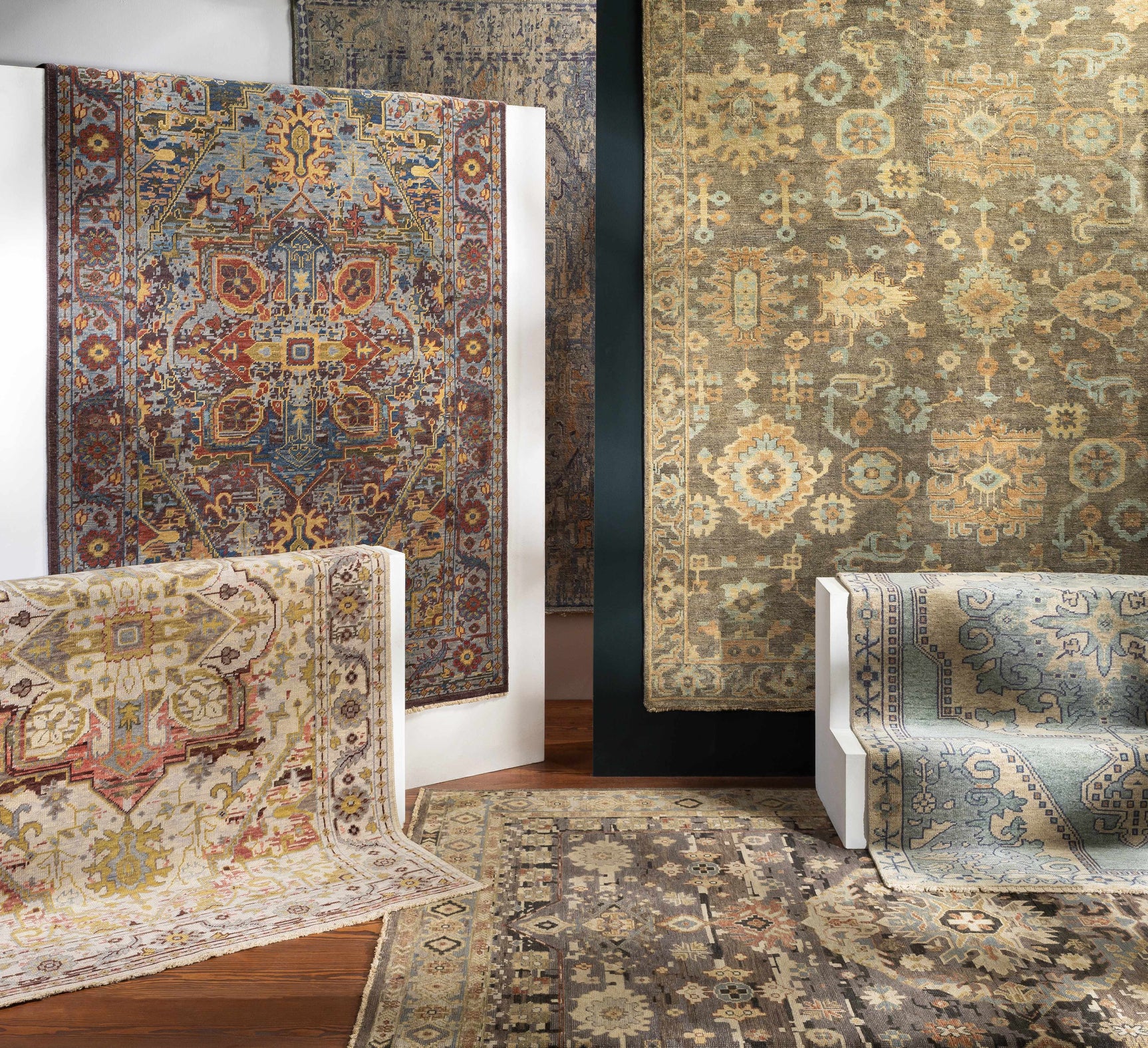 Asotin Hand Knotted Wool Area Rug - Clearance - Ornate Home