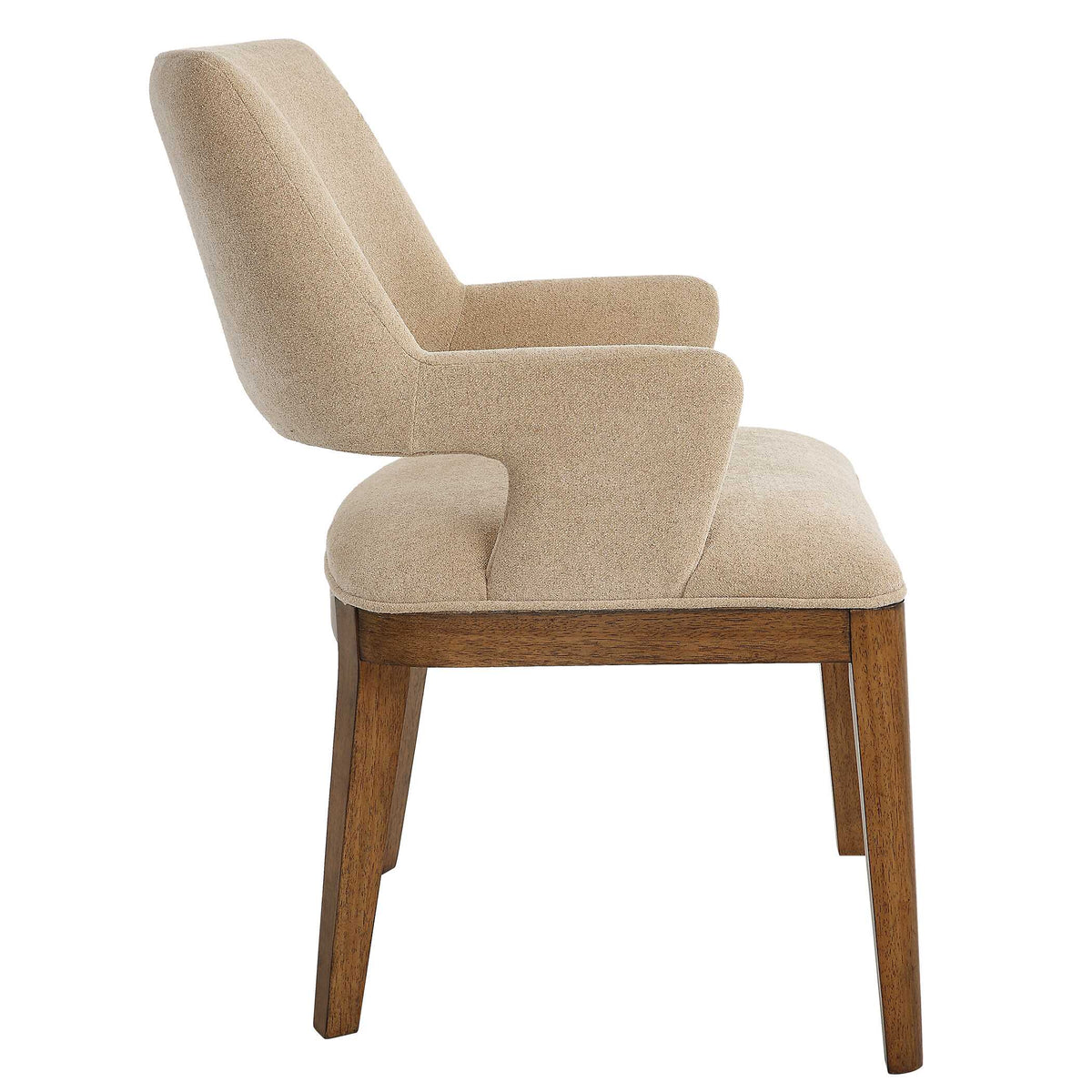 Aspect Brown Mid-Century Dining Chair - Ornate Home