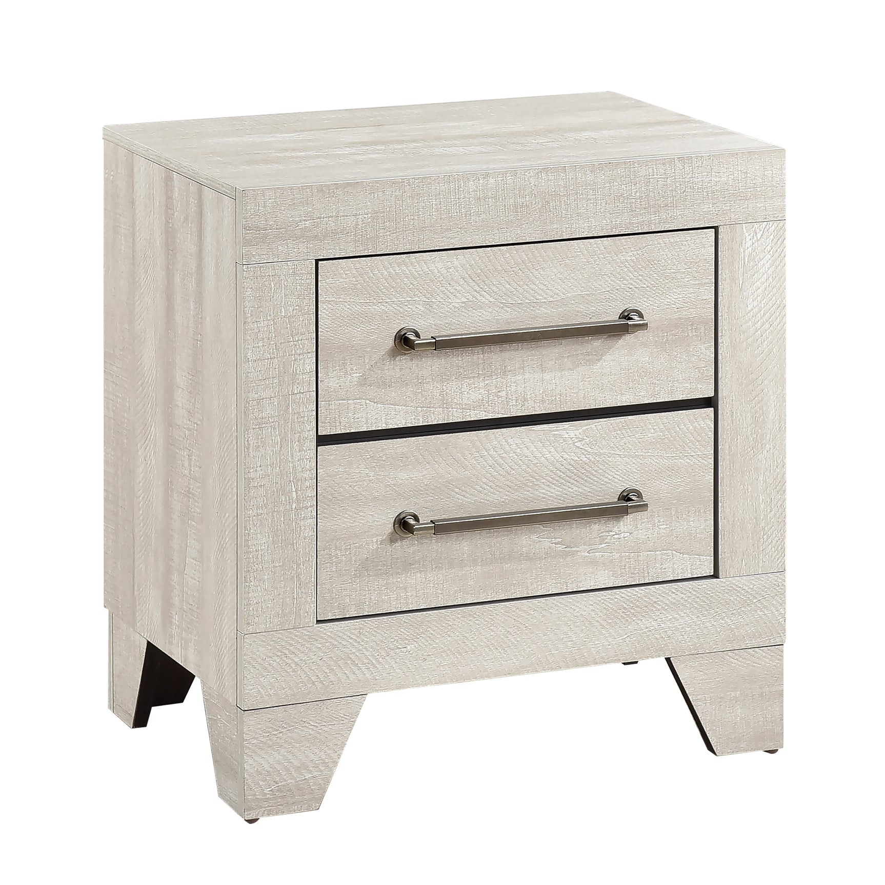 Aspen Dusty Gray Oak Nightstand - Ornate Home