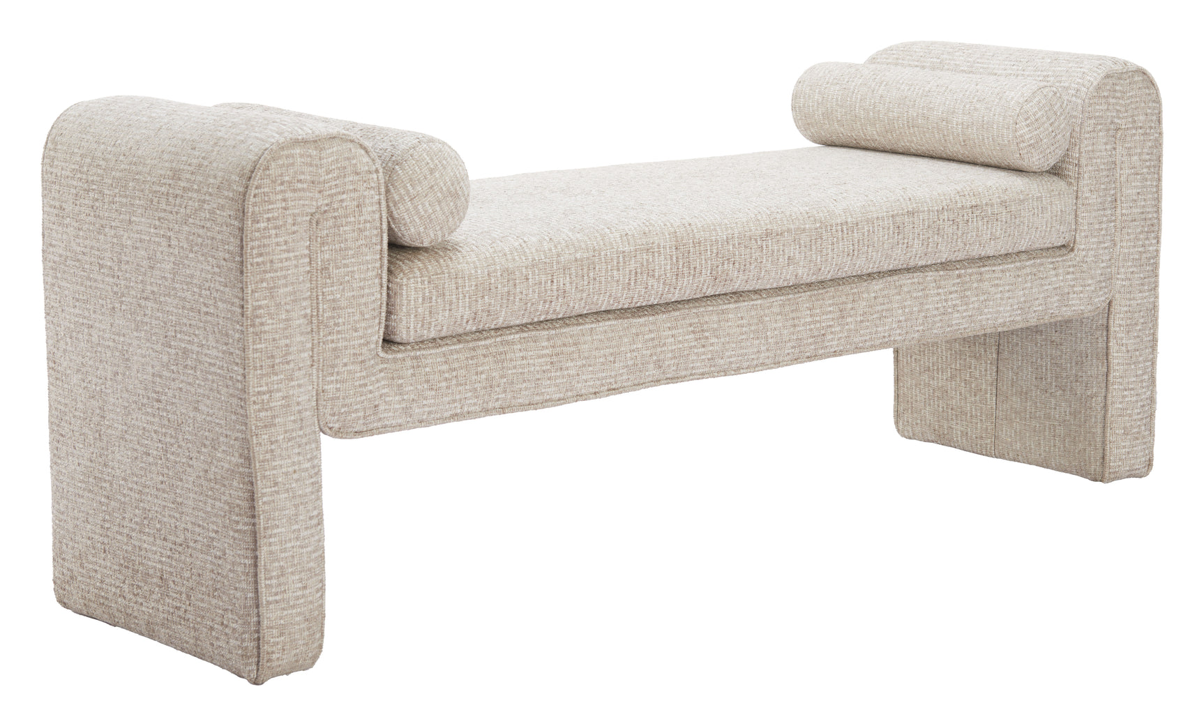 Astar Beige Bench - Ornate Home