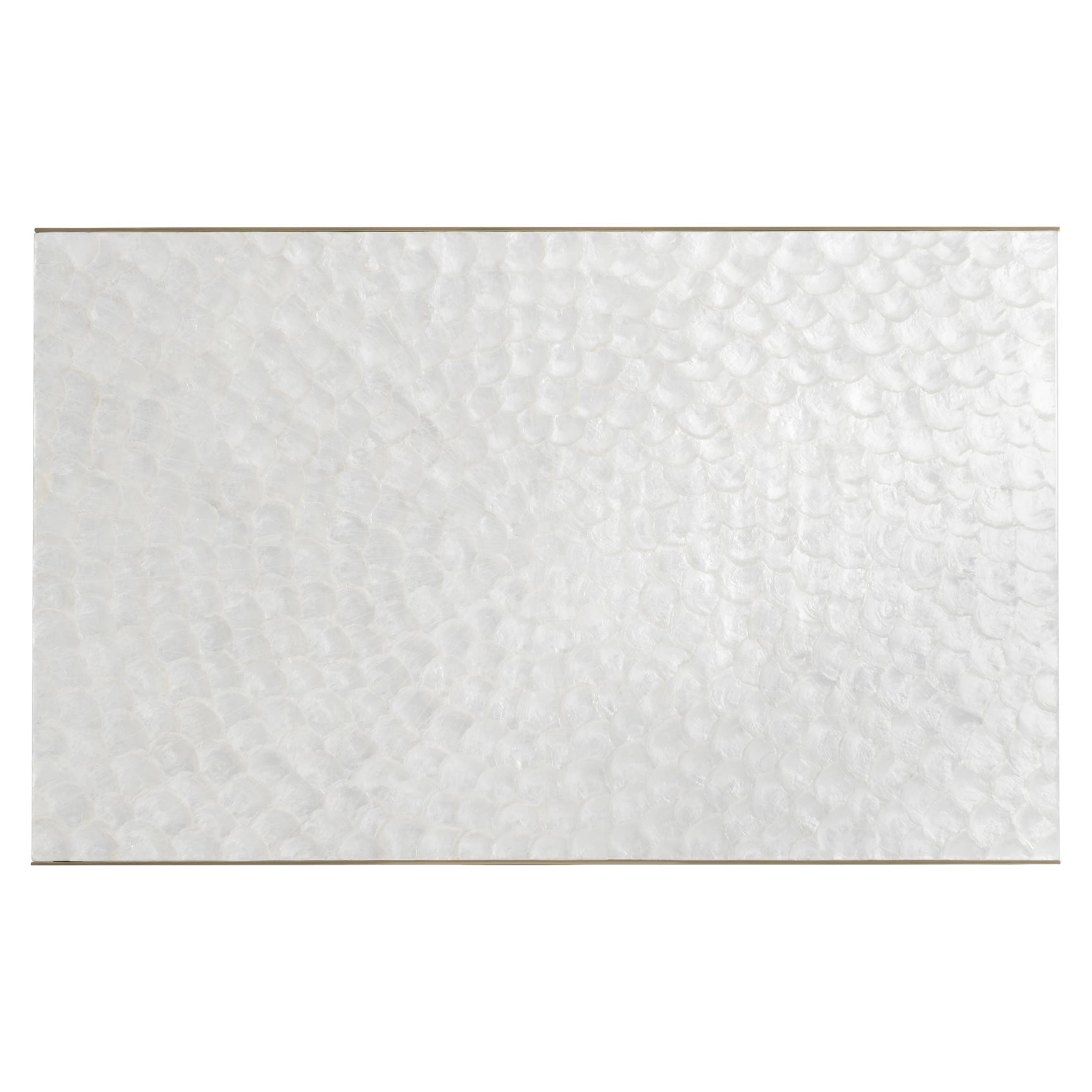 Aster Capiz/Brass Cocktail Table - Ornate Home