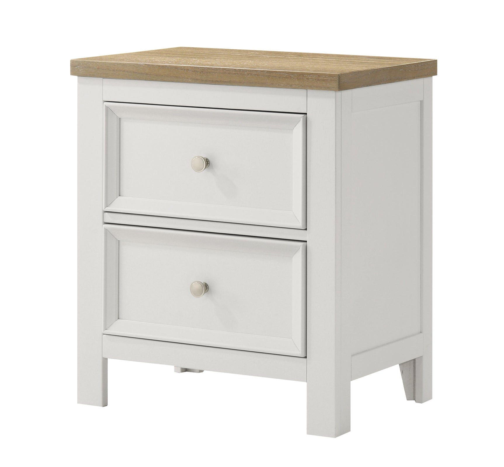 Aston White Nightstand - Ornate Home