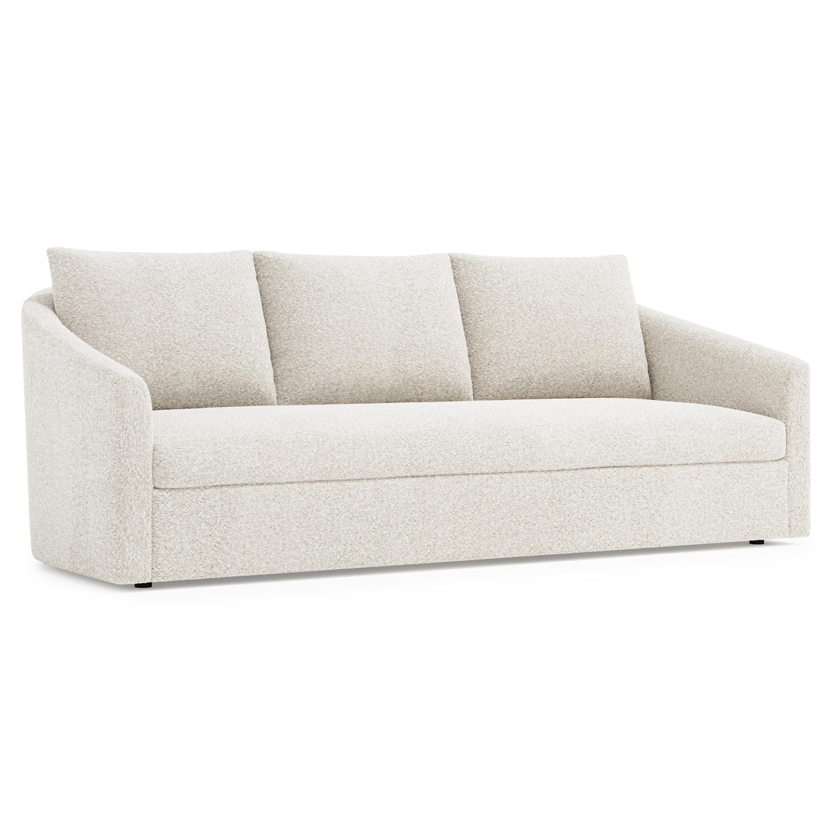 Astoria Ivory Sofa Without Pillows - Ornate Home