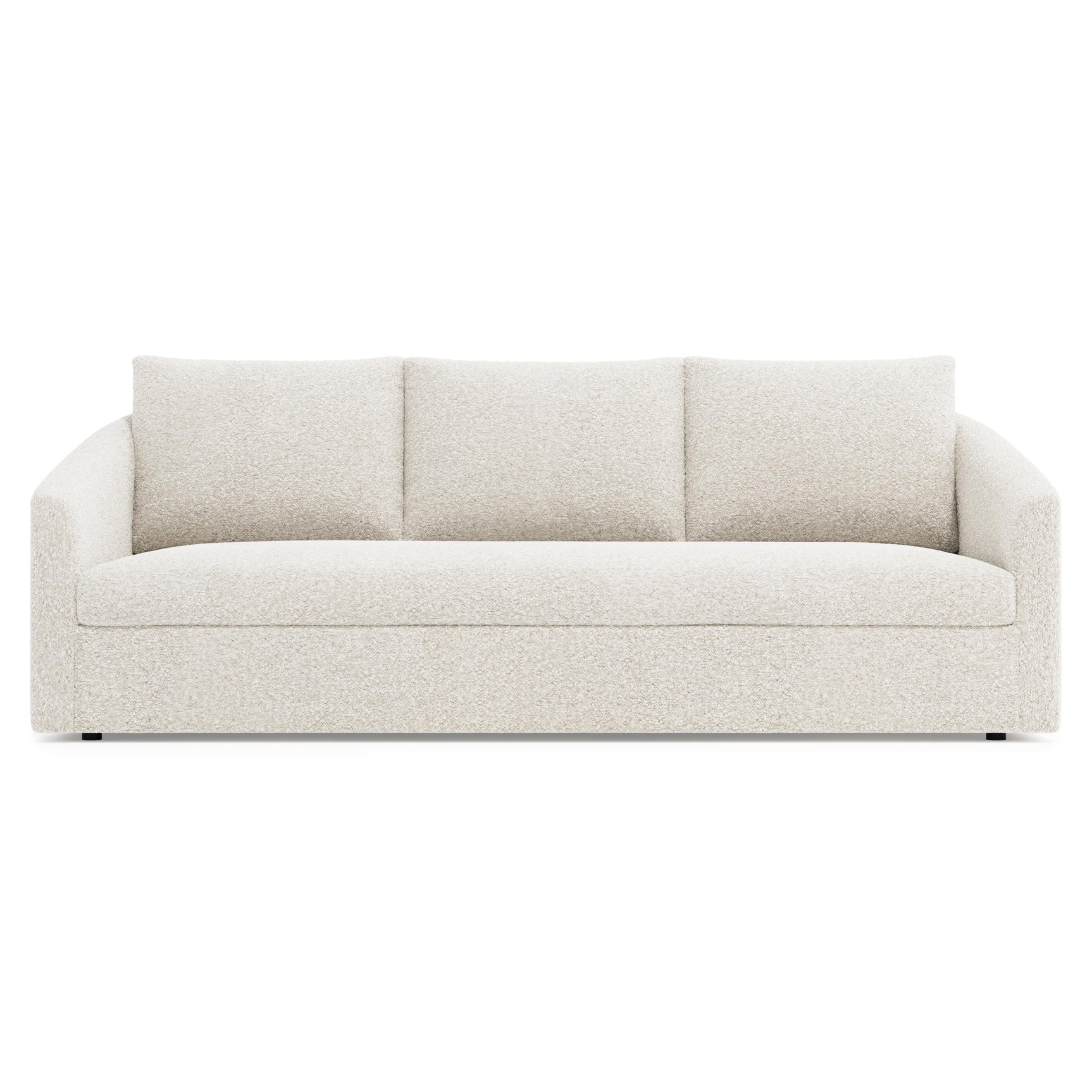Astoria Ivory Sofa Without Pillows - Ornate Home