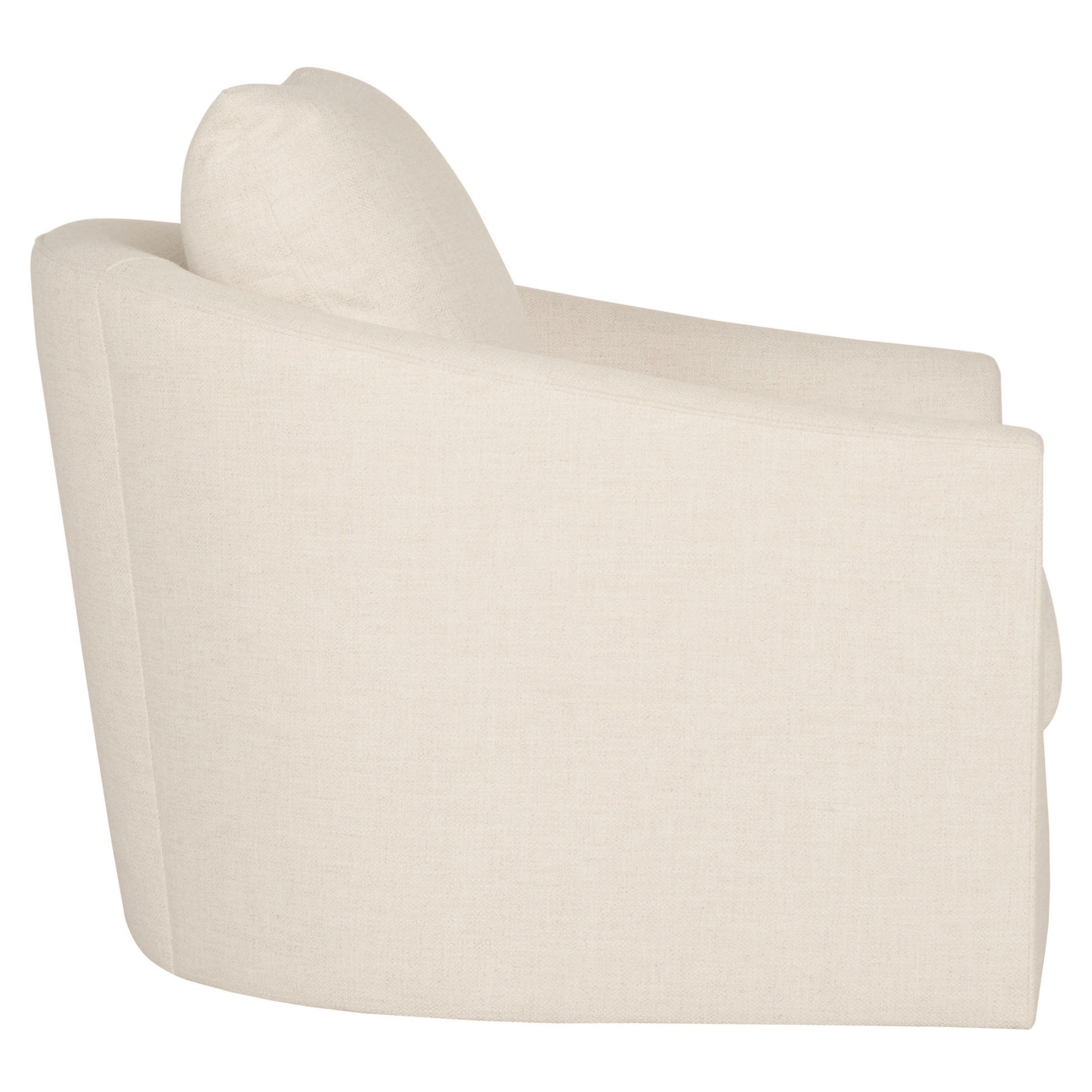 Astoria White/Cream Fabric Chair - Ornate Home