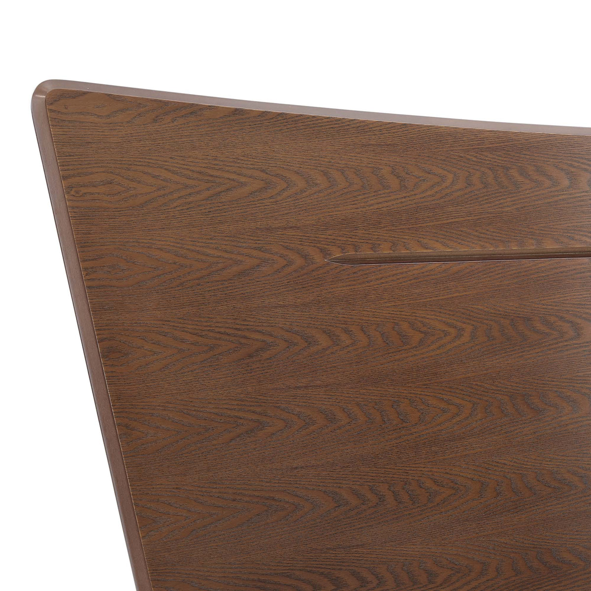 Astra Walnut Wood King Platform Bed - Ornate Home