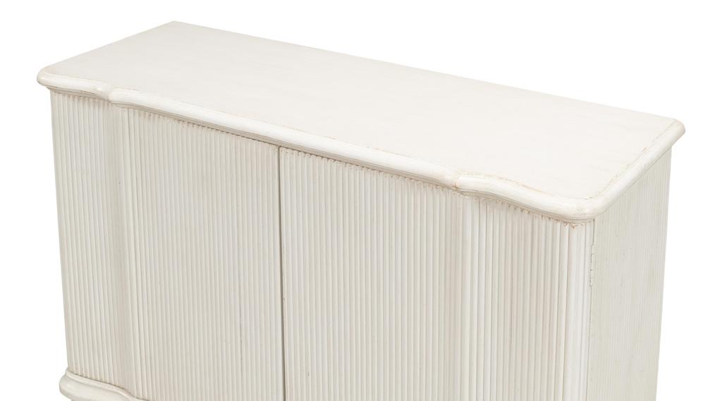 Astrid White Entrance Commode - Ornate Home