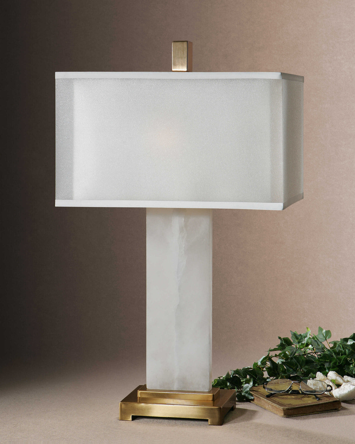 Athanas Alabaster Lamp - Ornate Home
